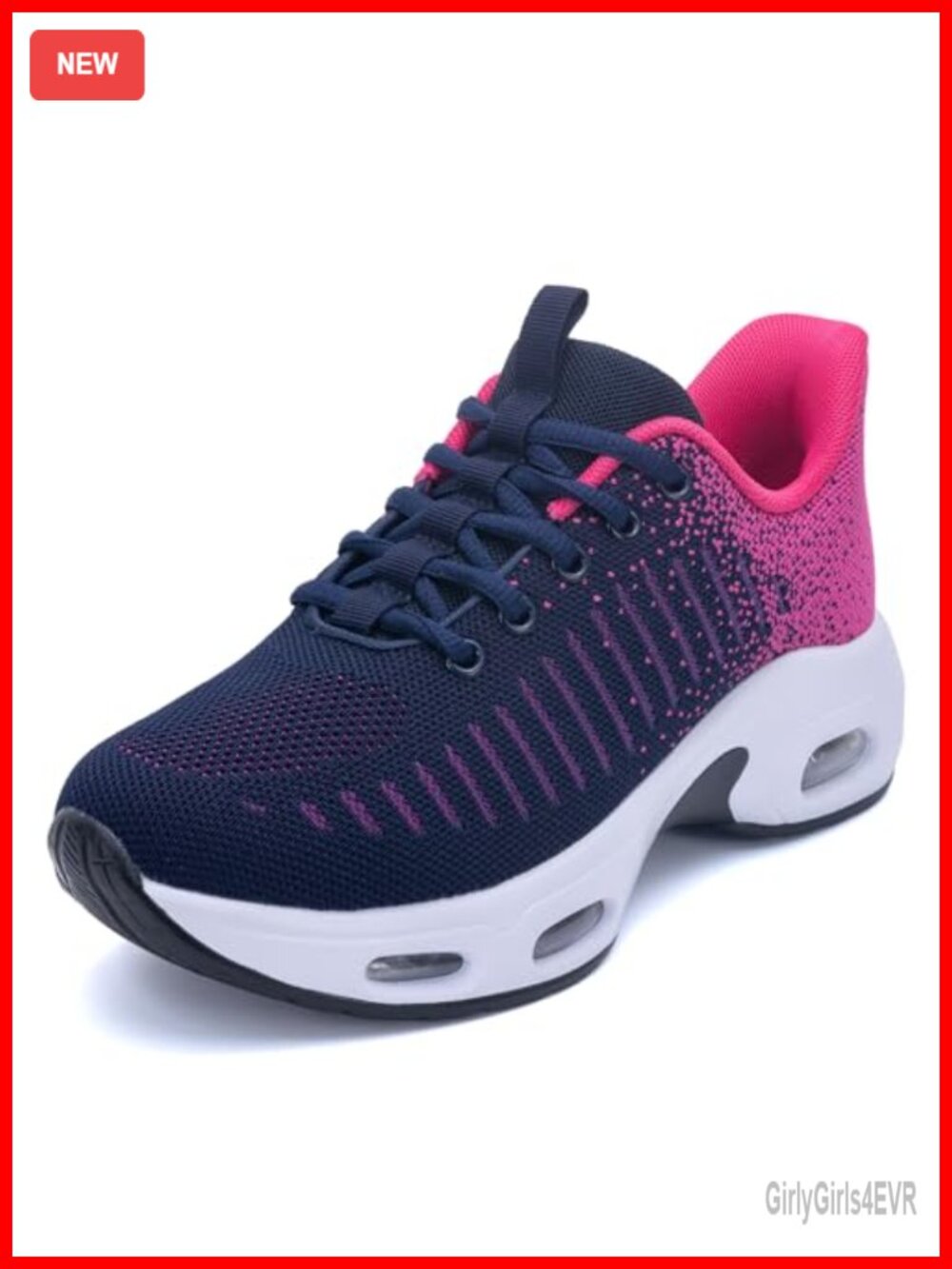 Women's Slip On Running Sneakers Breathable Mesh Athletic Shoes